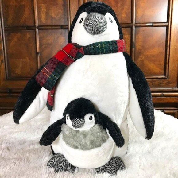 NWOT Pier 1 Imports Mama and Nestling Plush Stuffed Animals - Picture 1 of 12